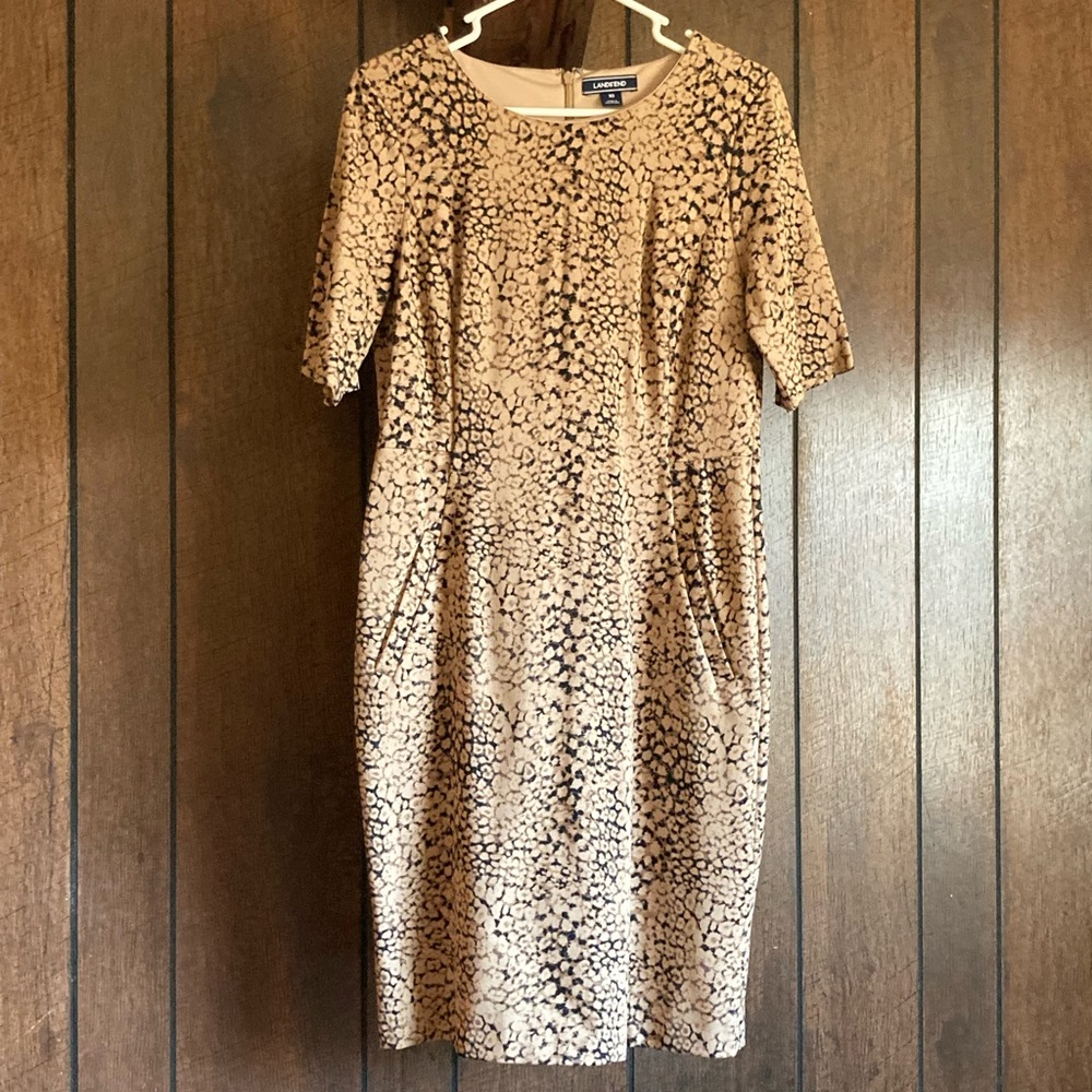 🪷NWOT🪷 Lands’ End Short Sleeve Dress, Size 10
